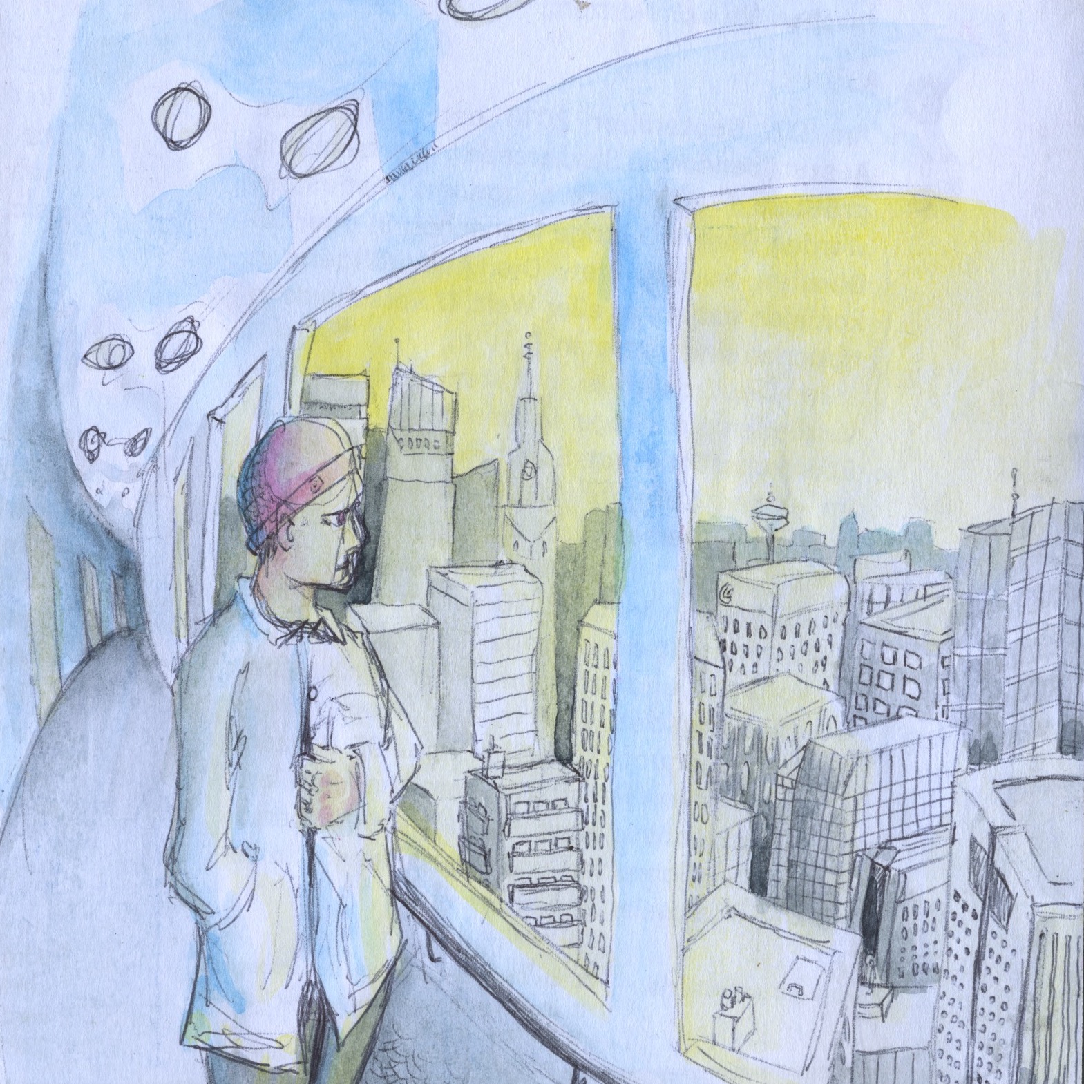 Extrait d'un carnet de voyage à Francfort