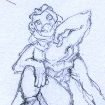 Une feuille de croquis